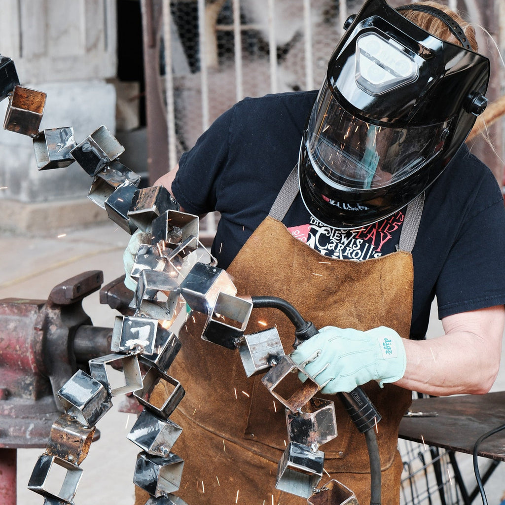 Metal Sculpture Class at The Creative Arts Center of Dallas Art Classes