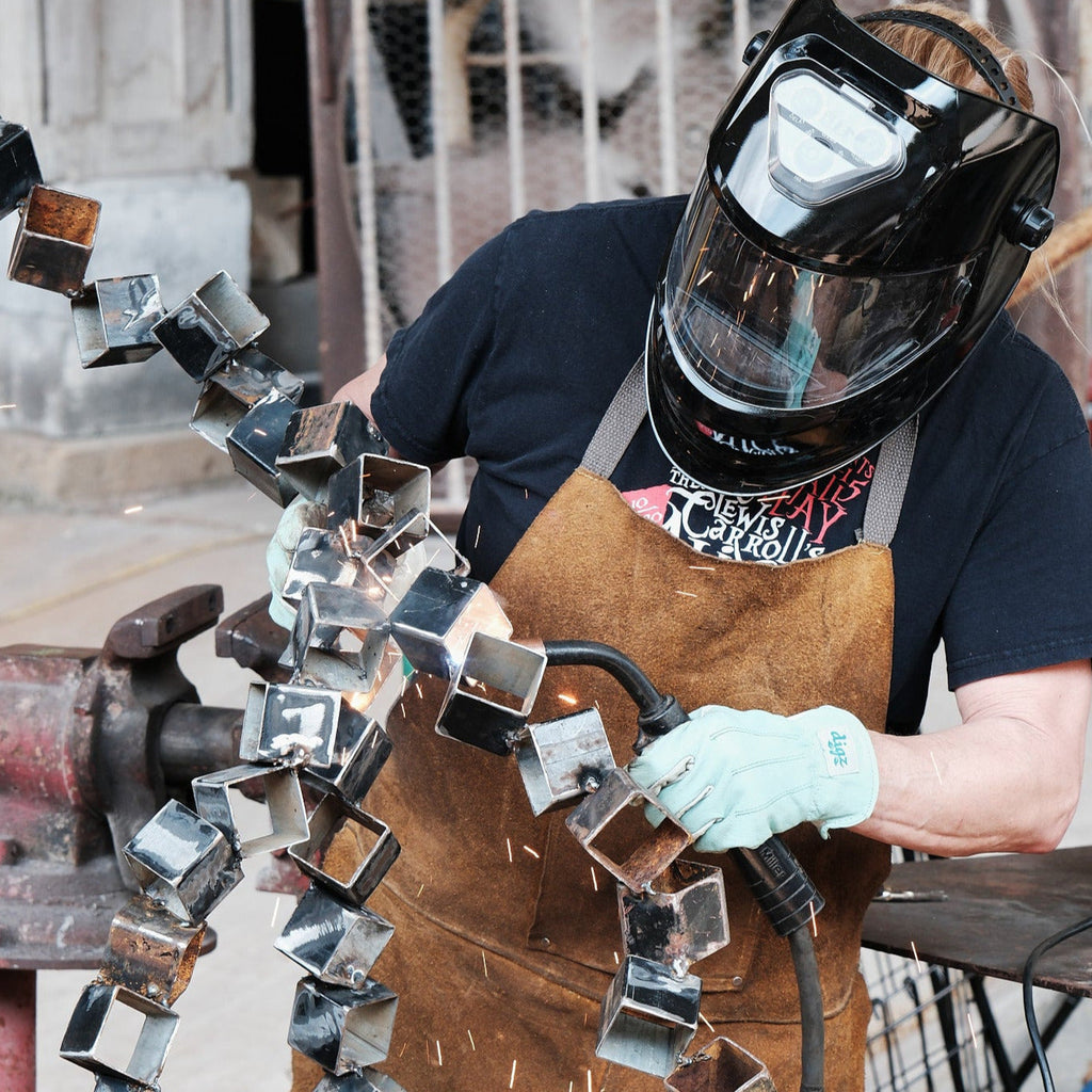 Metal Sculpture Class at The Creative Arts Center of Dallas Art Classes