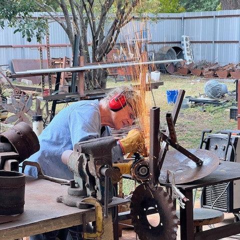 Metal Sculpture Metal Working Class for Adults at The Creative Arts Center of Dallas