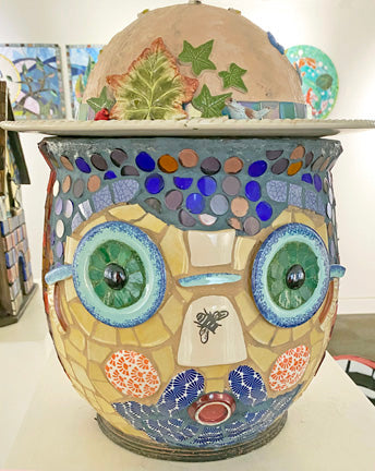 mosaic art for mosaic class at The creative Arts Center of Dallas